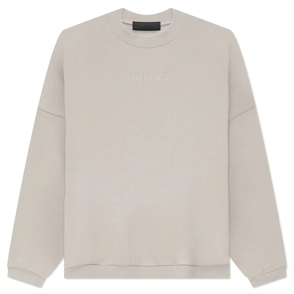 Essentials Crewneck - Silver Cloud