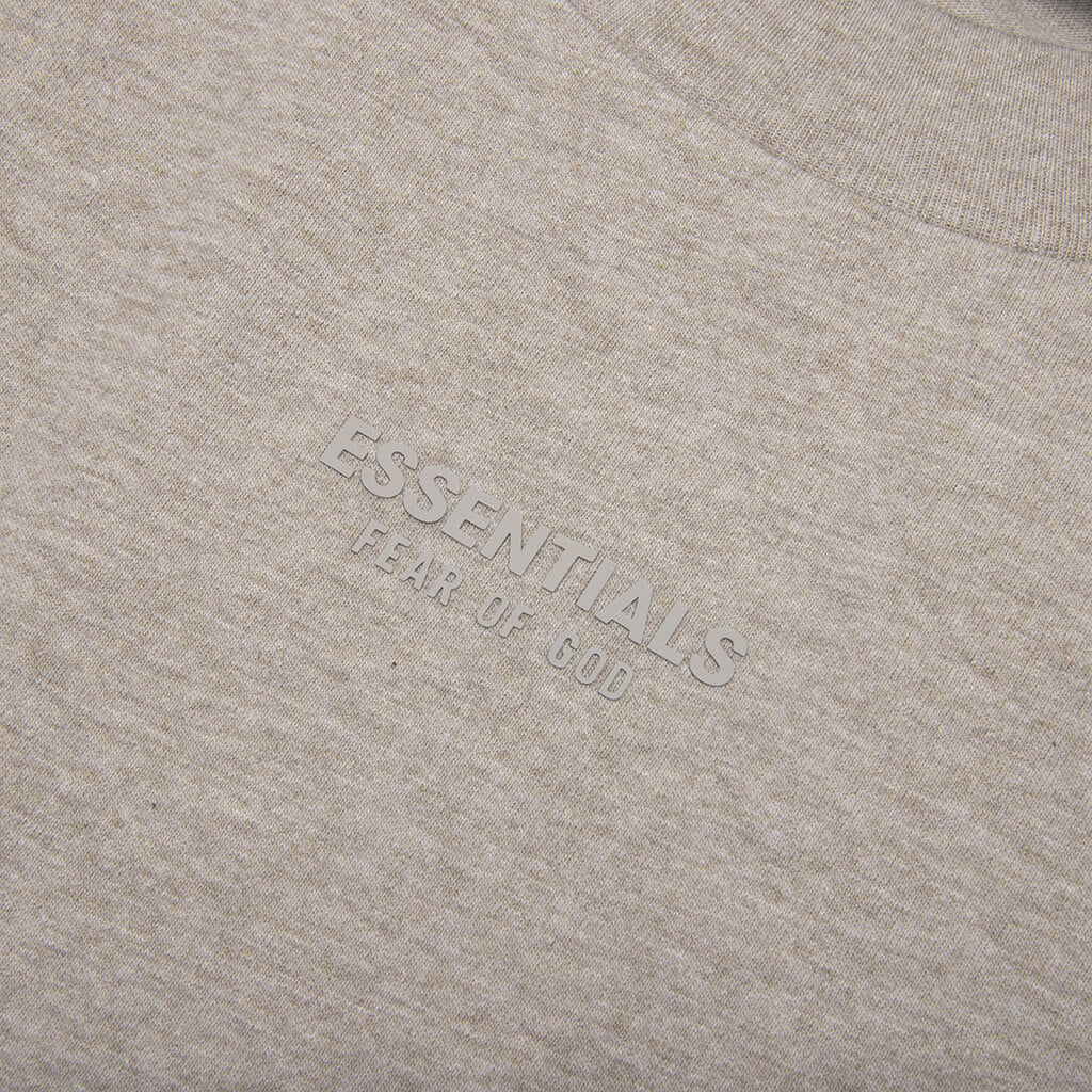 Essentials L/S Tee - Core Heather - Image 3