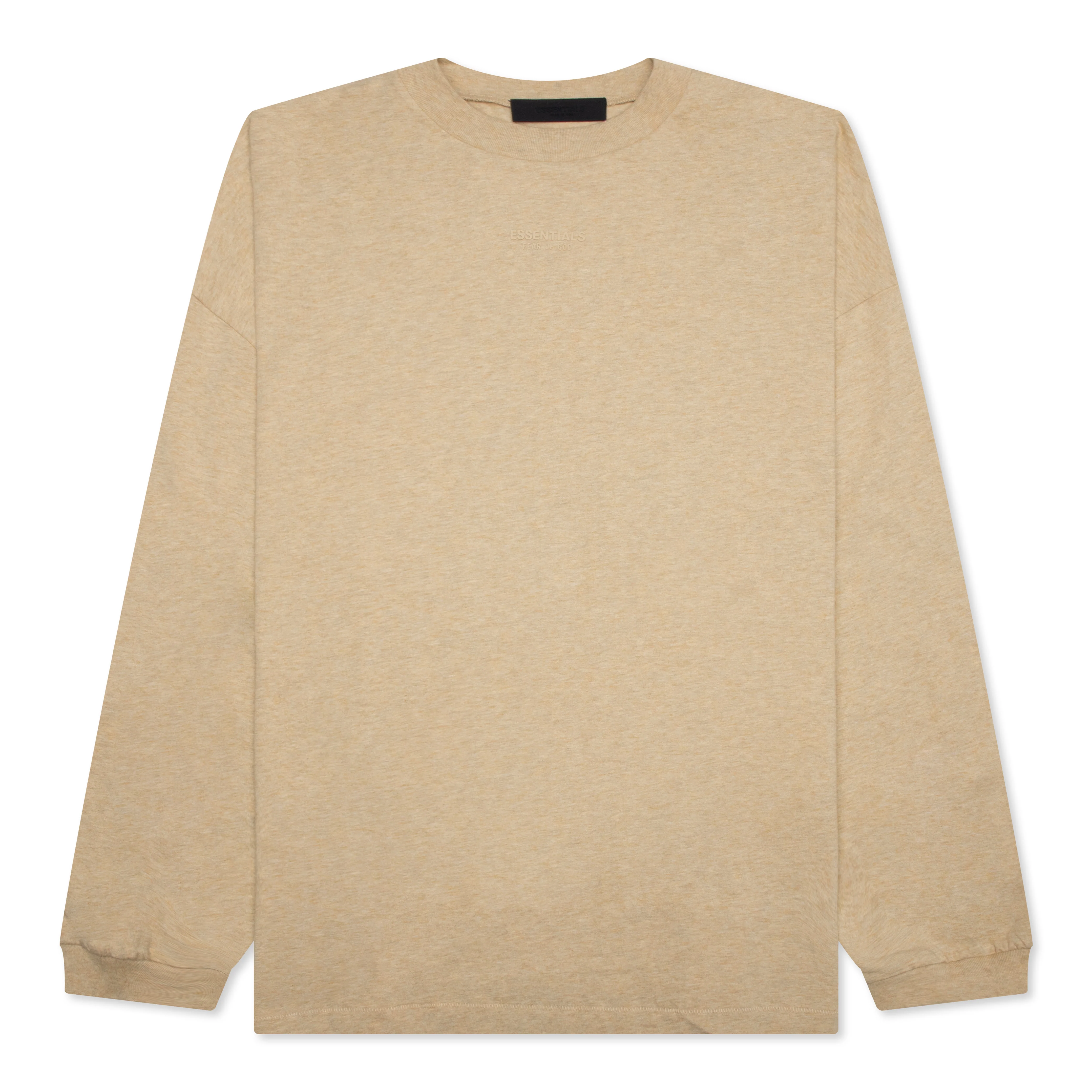 Essentials L/S Tee - Gold Heather