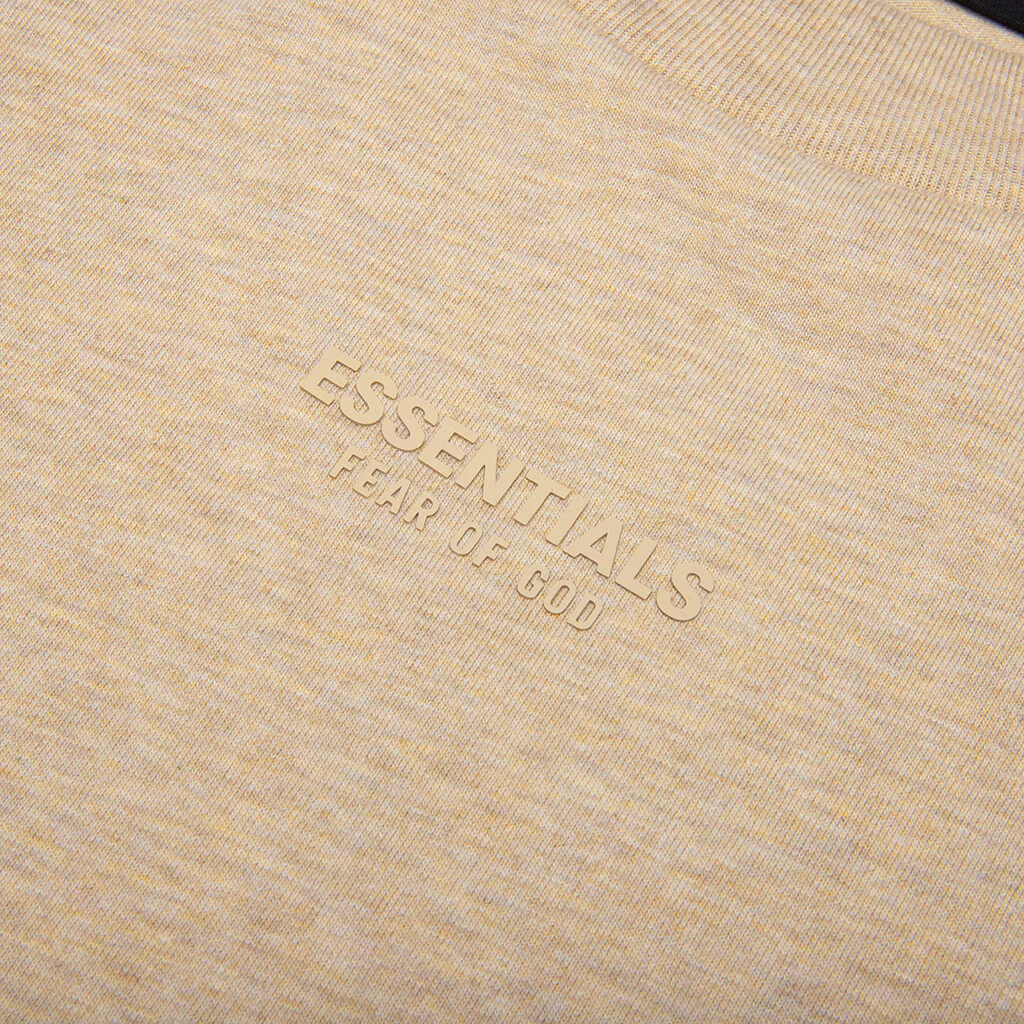 Essentials L/S Tee - Gold Heather - Image 3