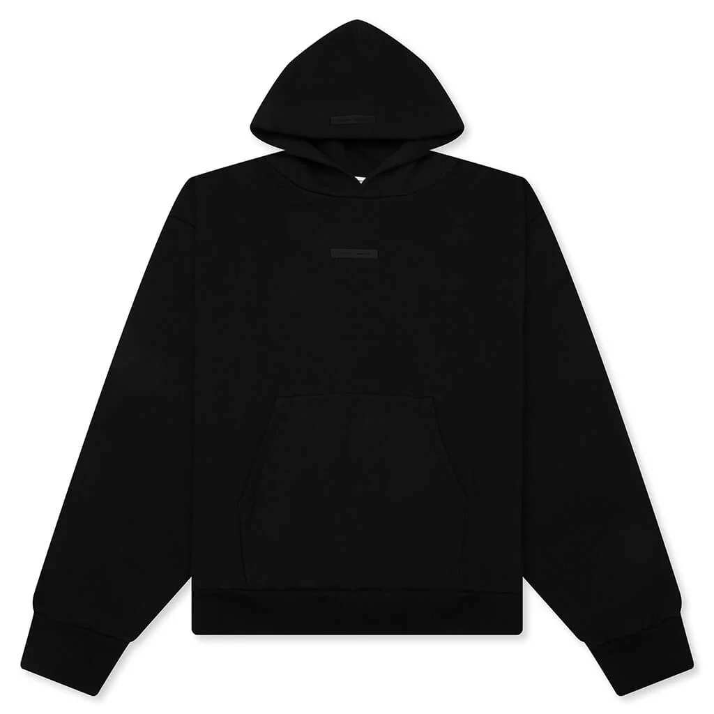 Classic Fleece Hoodie - Jet Black