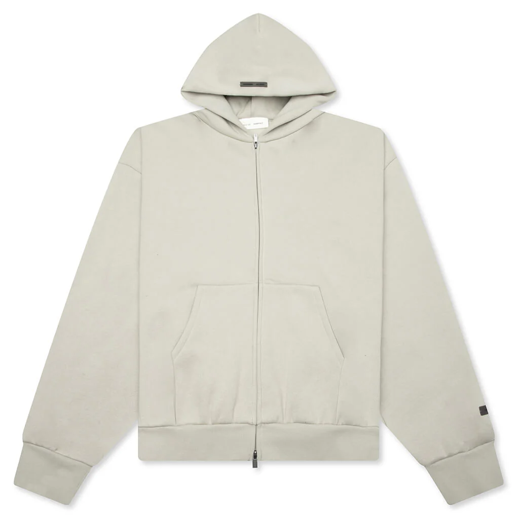 Classic Fleece Zip-Up Hoodie - Abbey Stone