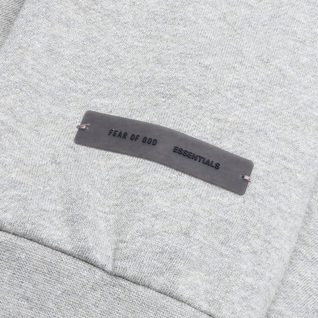 Classic Fleece Zip-Up Hoodie - Concrete Heather - Image 4