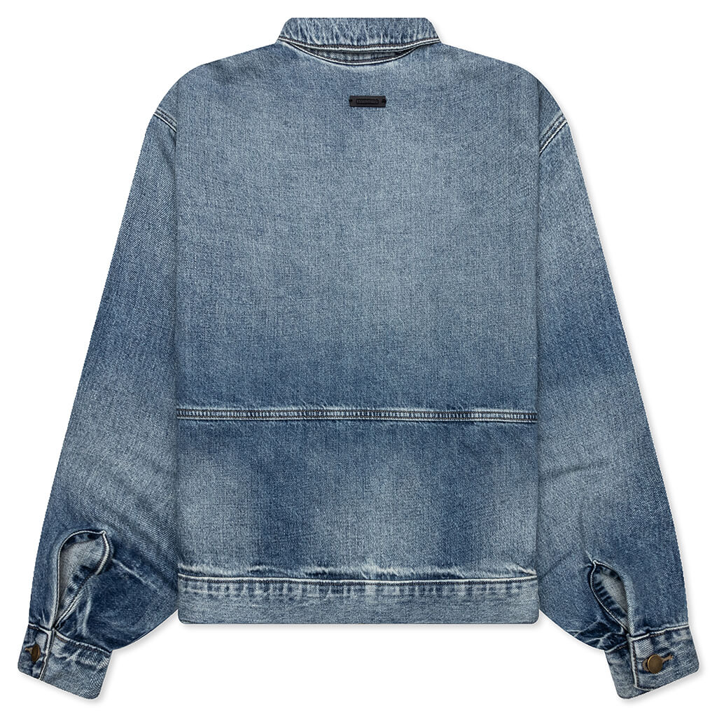 Essentials Denim Jacket - Medium Wash - Image 2