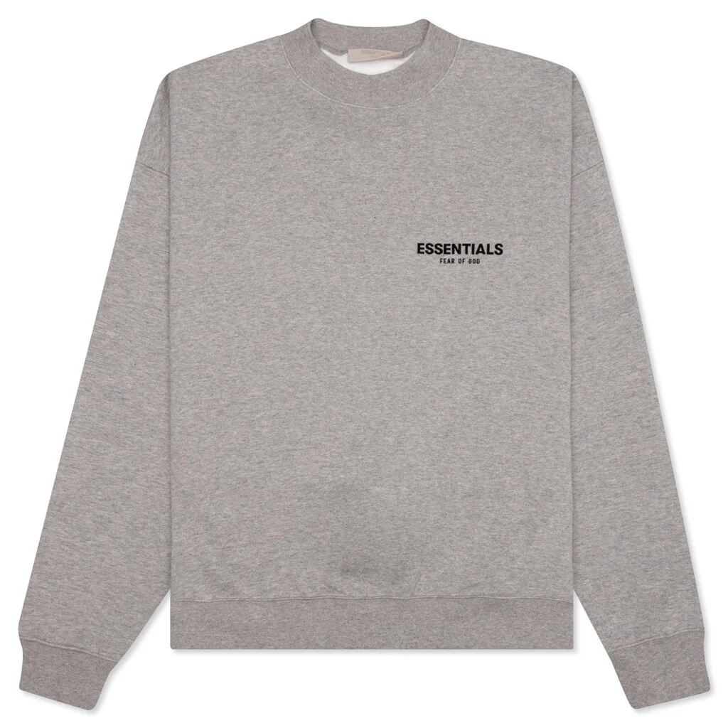Fear Of God Essentials Crewneck - Dark Oatmeal - Image 2
