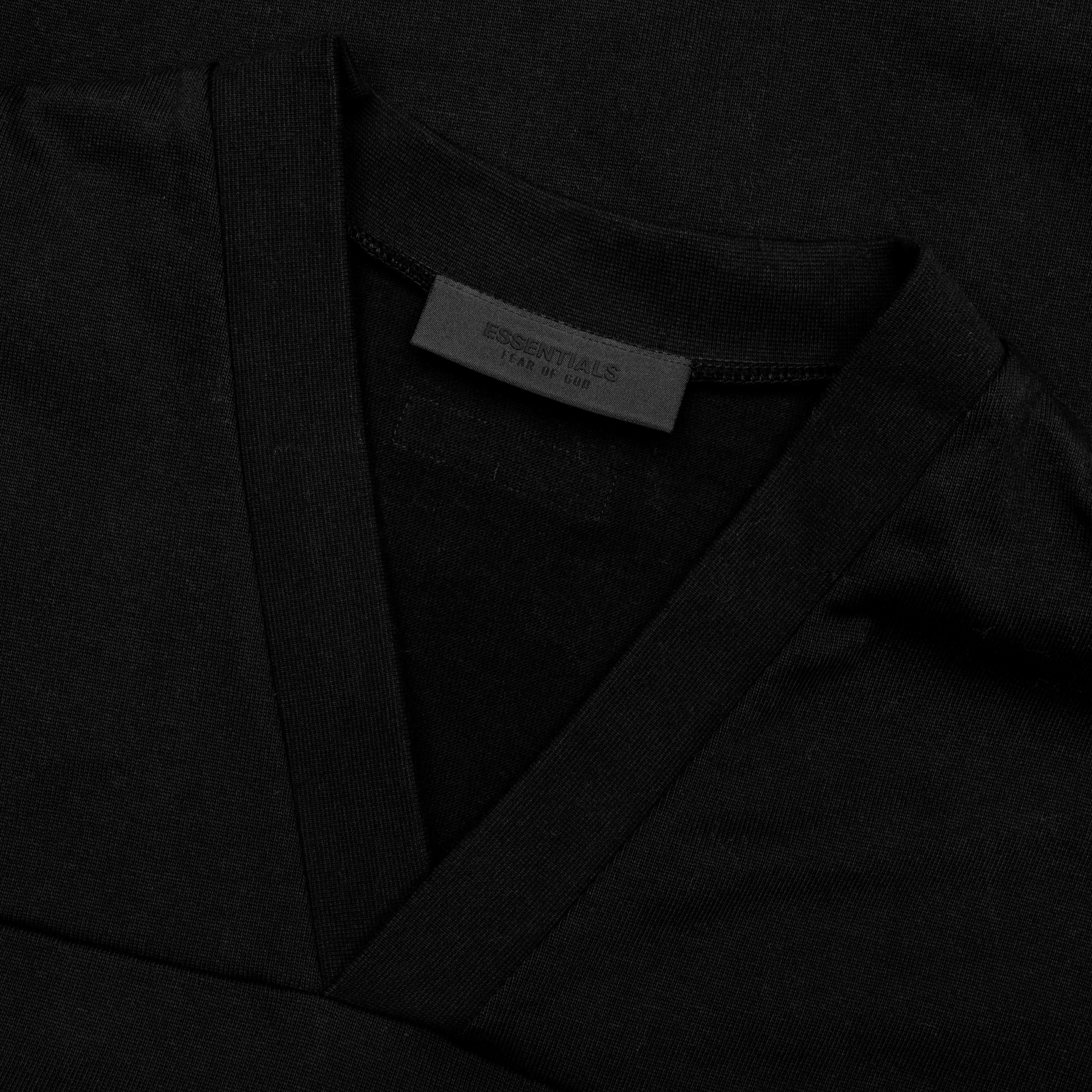 Football Tee - Jet Black - Image 3