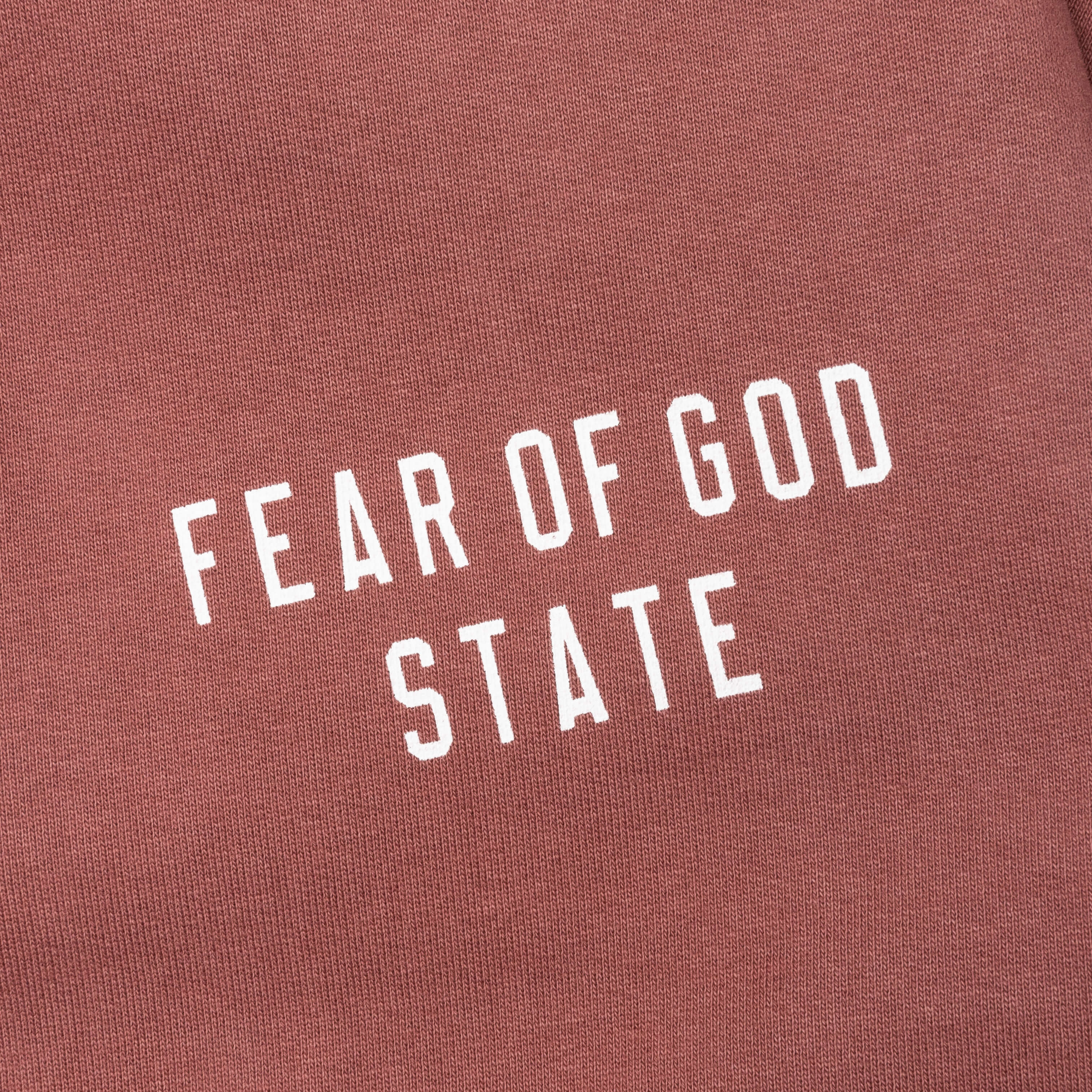 Heavy Fleece Relaxed Sweatpant - Crimson - Image 3