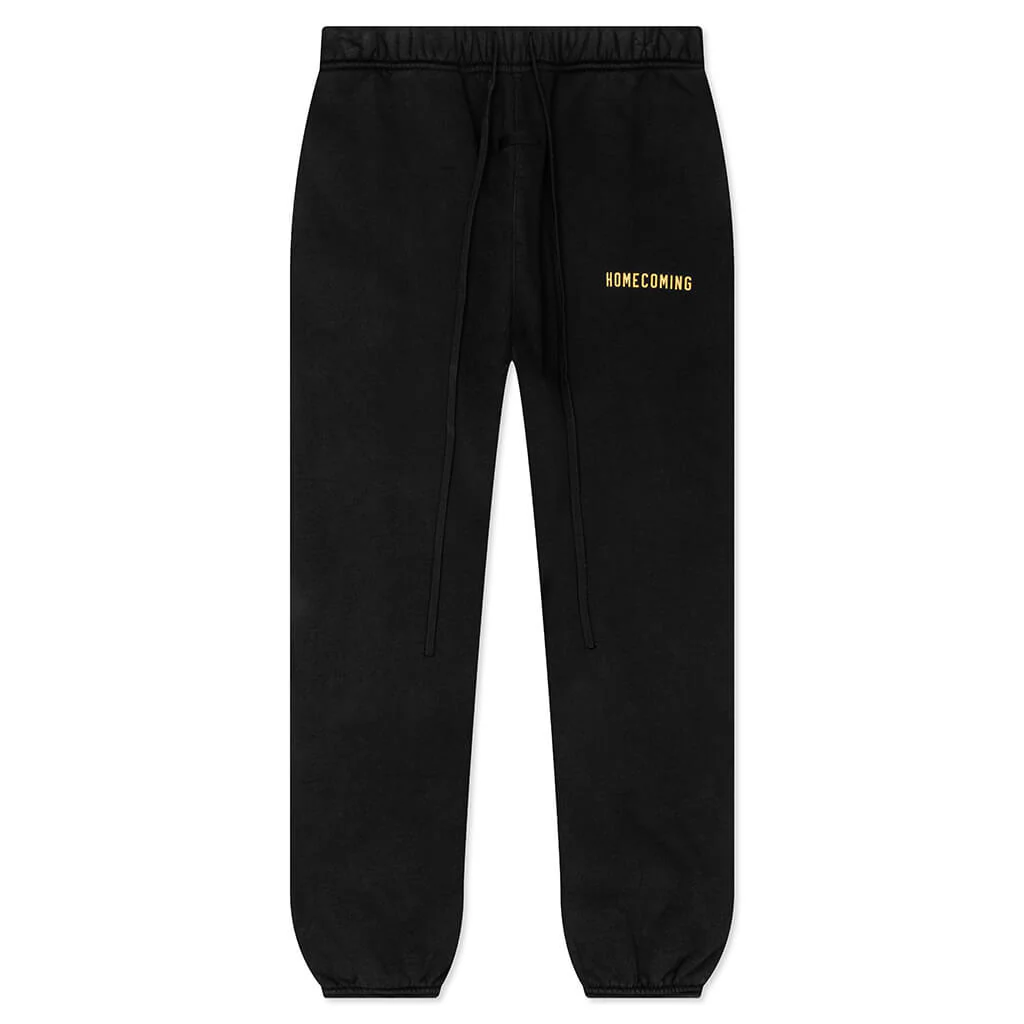 Heavy Fleece Sweatpant - Black