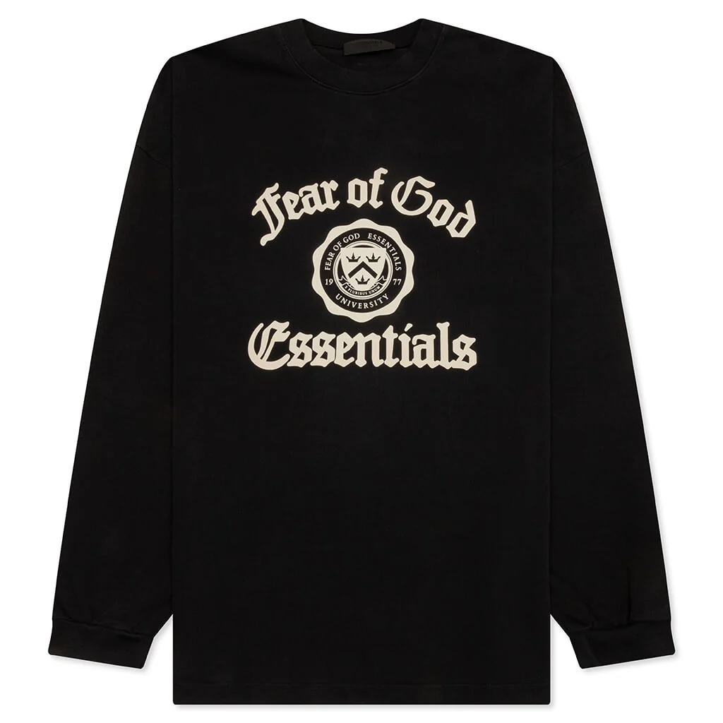 Heavy Longsleeve Tee - Black