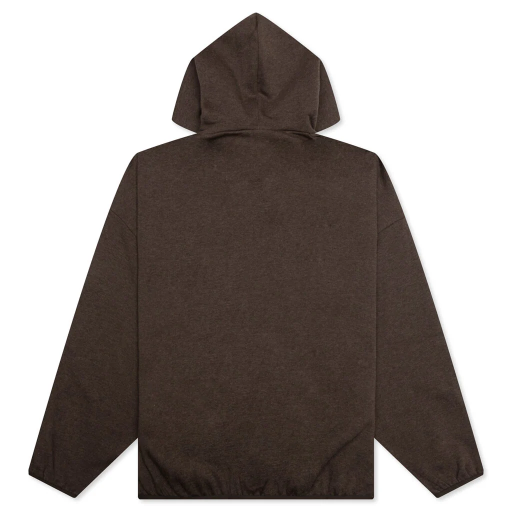 Essentials Hoodie - Heather Wood - Image 2