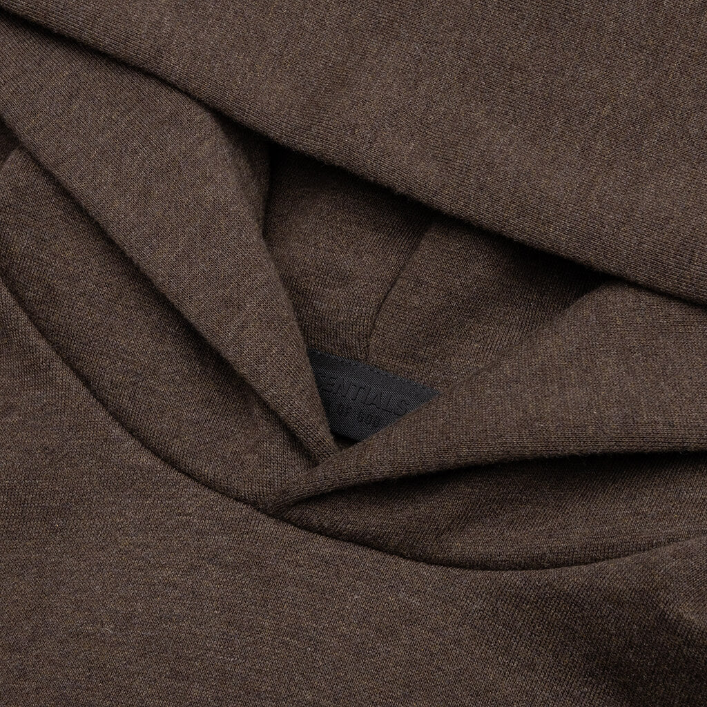 Essentials Hoodie - Heather Wood - Image 3