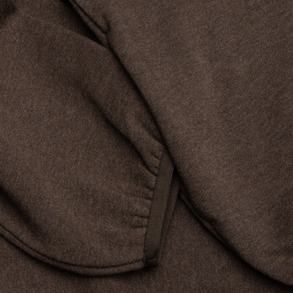 Essentials Hoodie - Heather Wood - Image 5