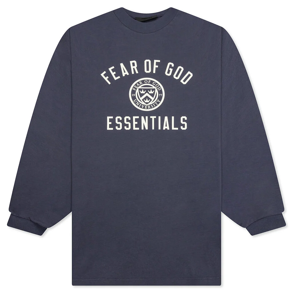 Jersey Long Sleeve Tee - Marine