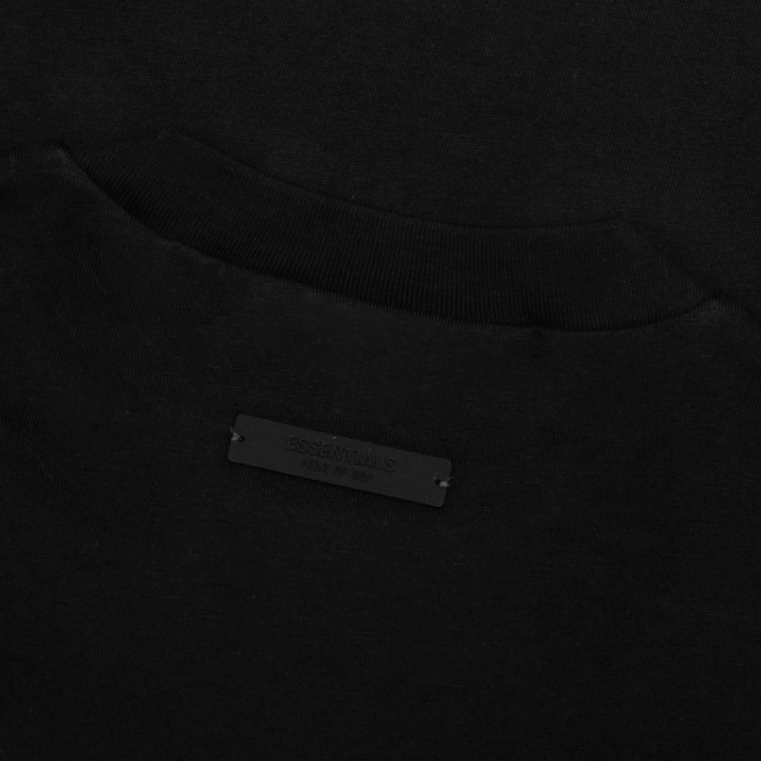 Kid's Jersey Crewneck Tee - Black - Image 4