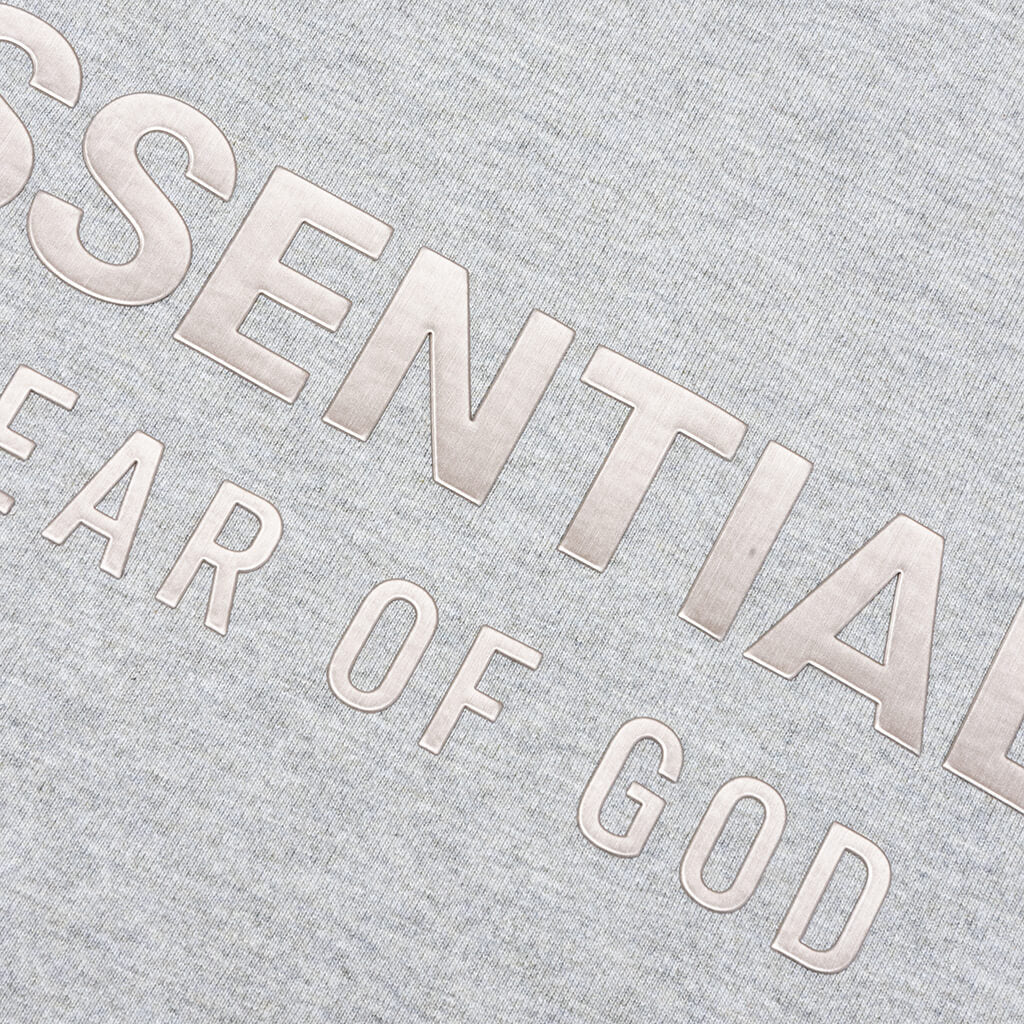 Kid's Classic Crew Neck T-Shirt - Concrete Heather - Image 3