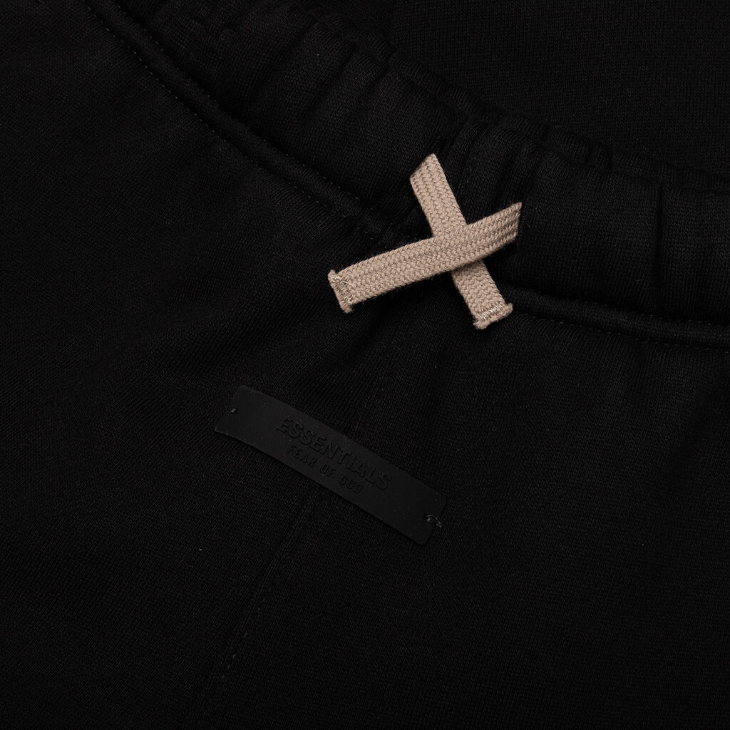 Kid's Fleece Essential Sweatpant - Black - Image 4