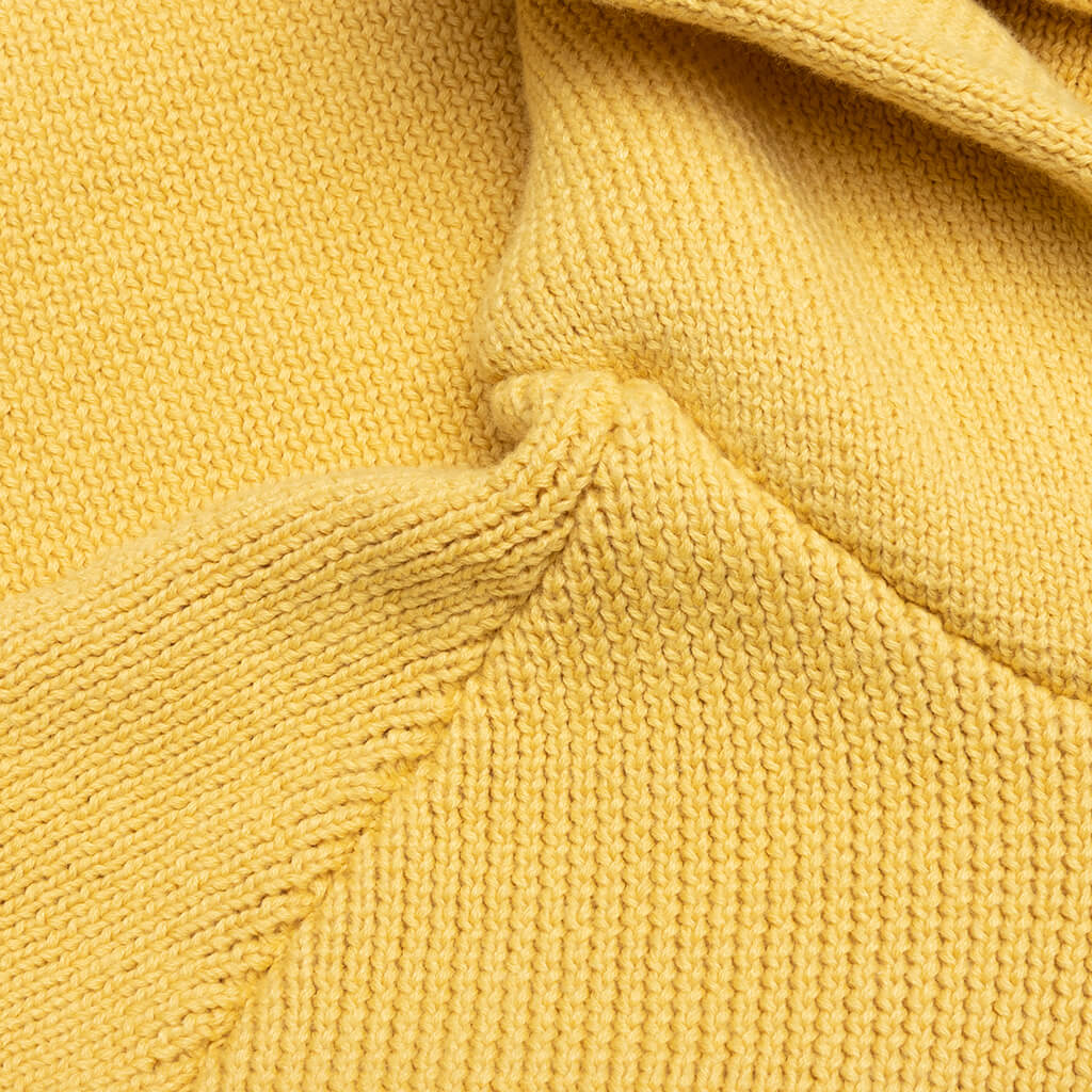 Kid's Knit Hoodie - Light Tuscan - Image 4