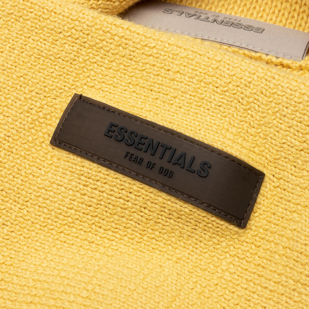 Kid's Knit Hoodie - Light Tuscan - Image 5