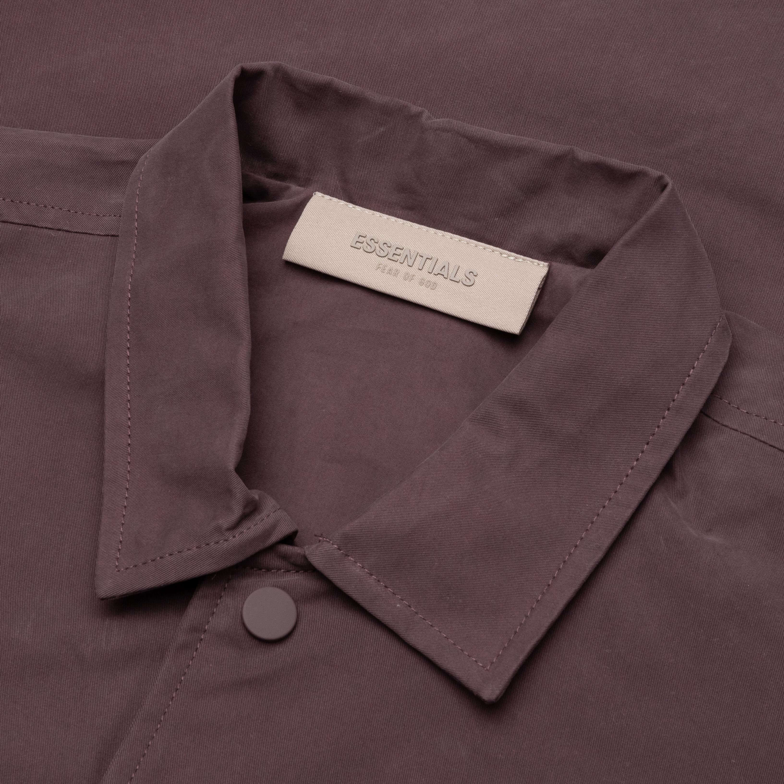 Kid's Long Coat - Plum - Image 3