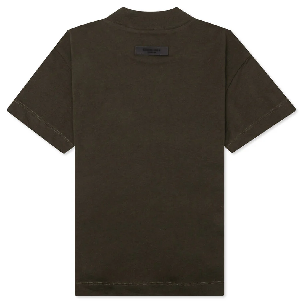 Kid's S/S Tee - Off Black - Image 2