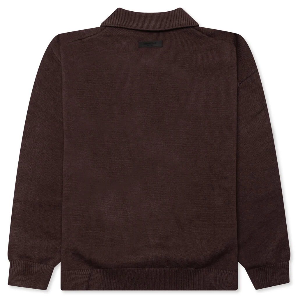 L/S Polo - Plum - Image 2