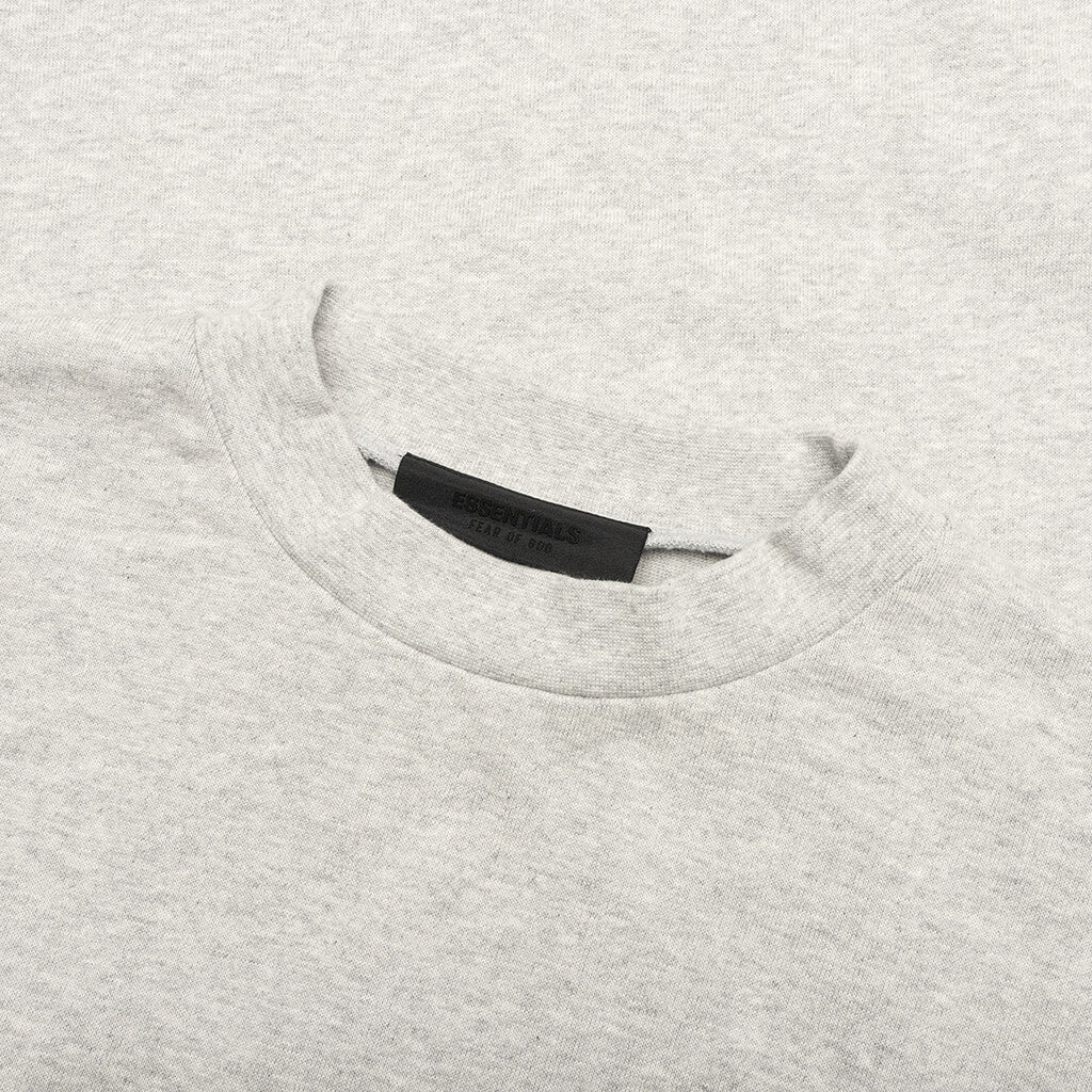 L/S T-Shirt - Light Heather Grey - Image 3