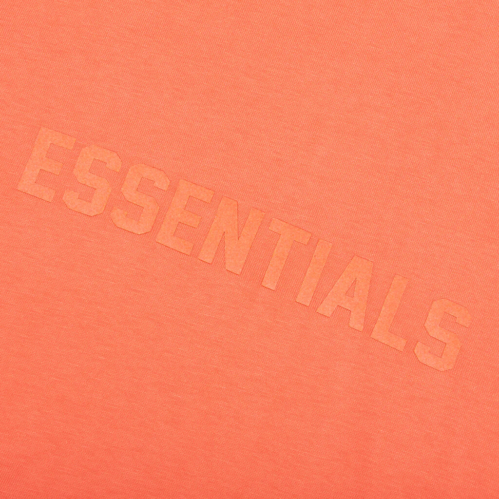 Essentials L/S Tee - Coral - Image 4