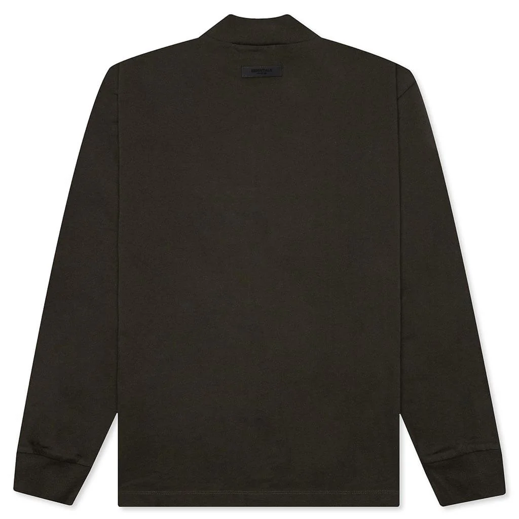 L/S Tee - Off Black - Image 2