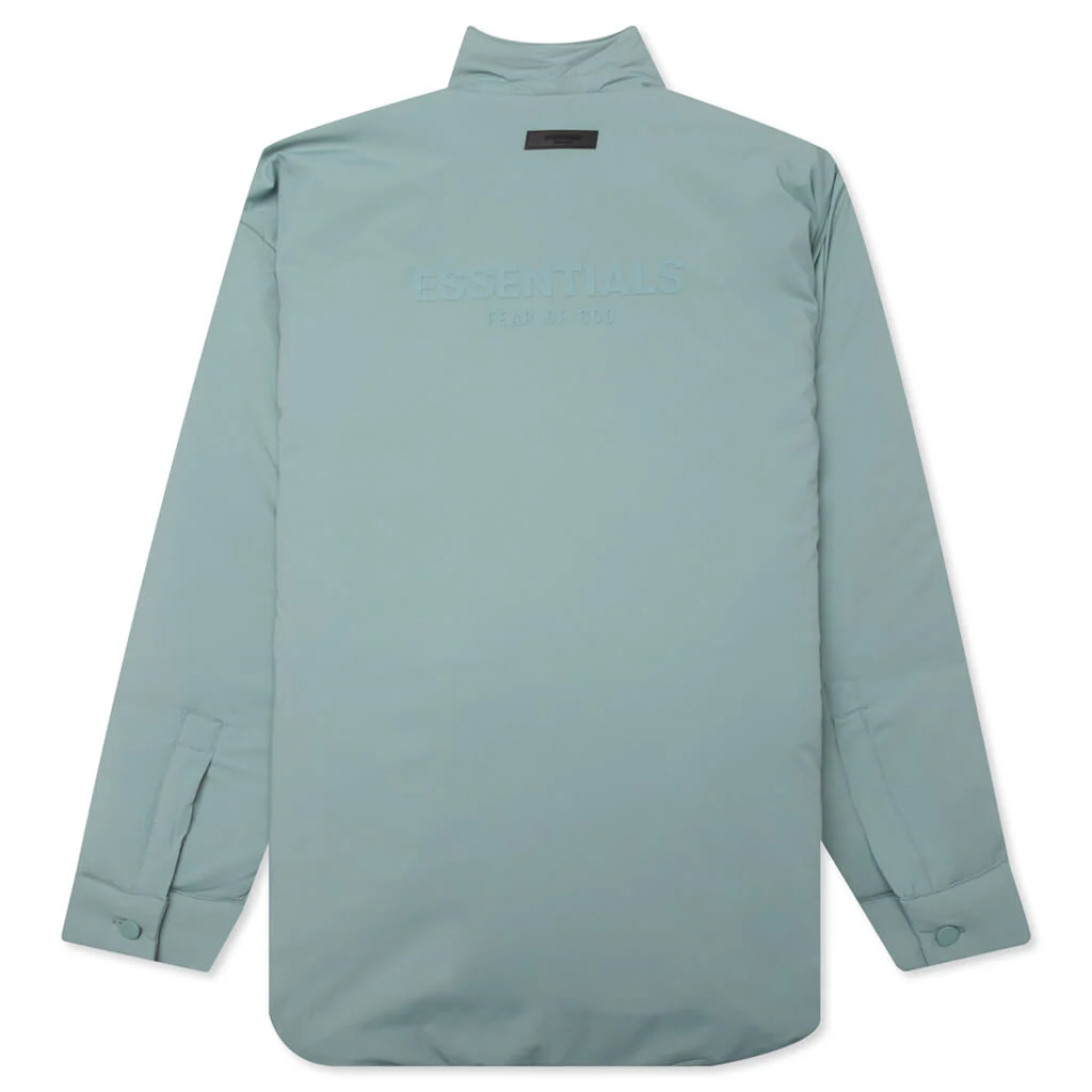 Nylon Filled Shirt Jacket - Sycamore - Image 2