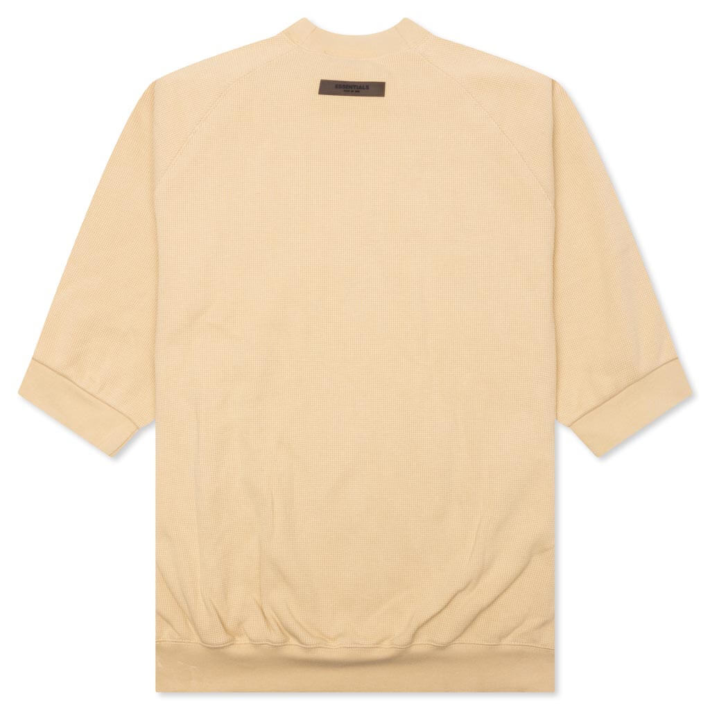 S/S Waffle Sweatshirt - Sand - Image 2