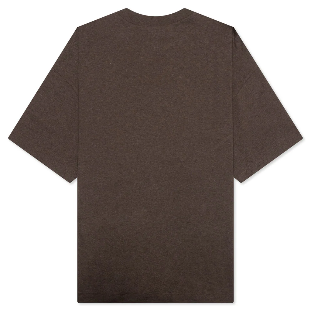 Essentials S/S Tee - Heather Wood - Image 2