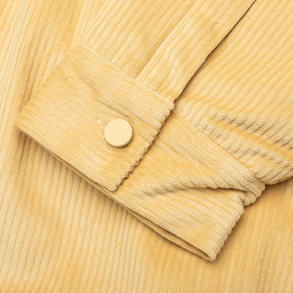 Corduroy Shirt Jacket - Light Tuscan - Image 4