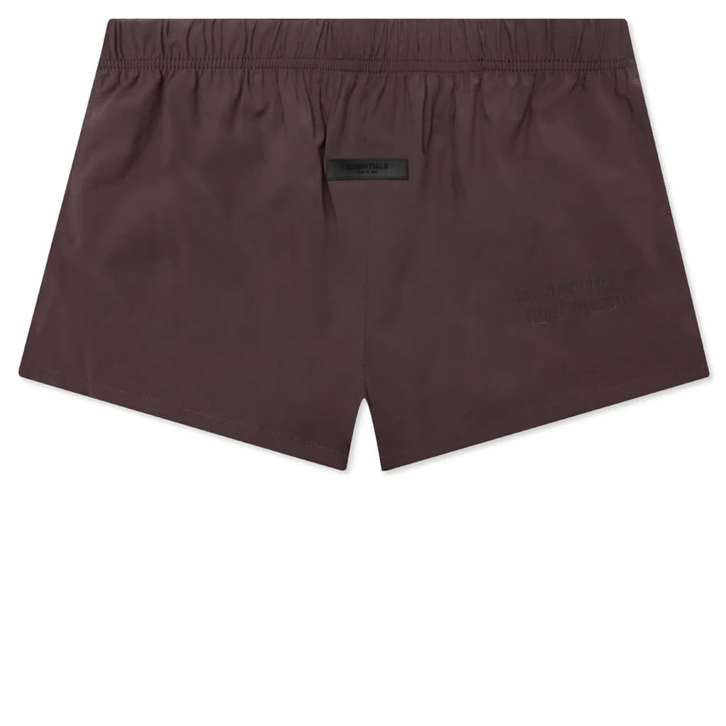 Women's Running Short - Plum