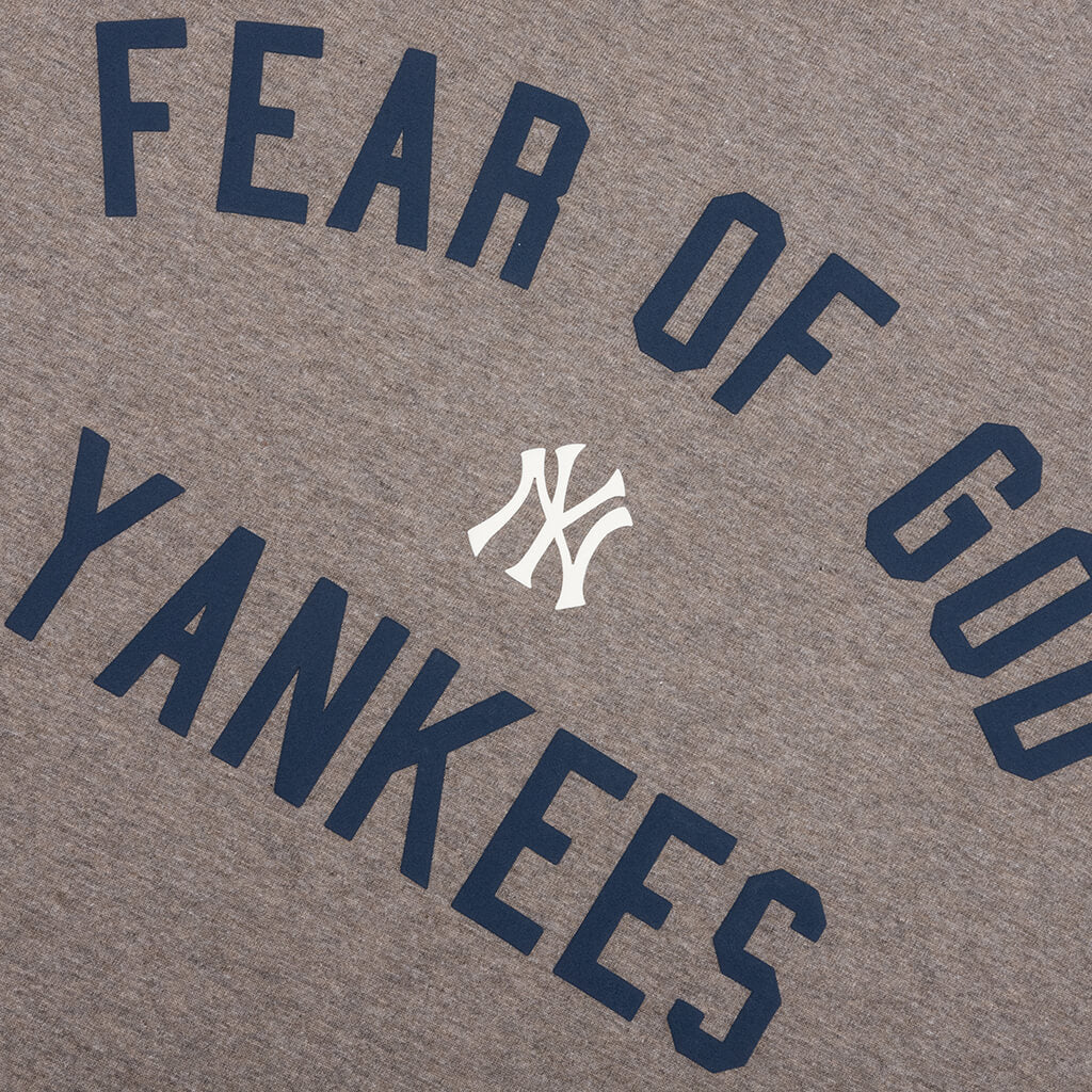 Fear of God Essentials x MLB Yankees 90's Tee - Homestead Heather - Image 3