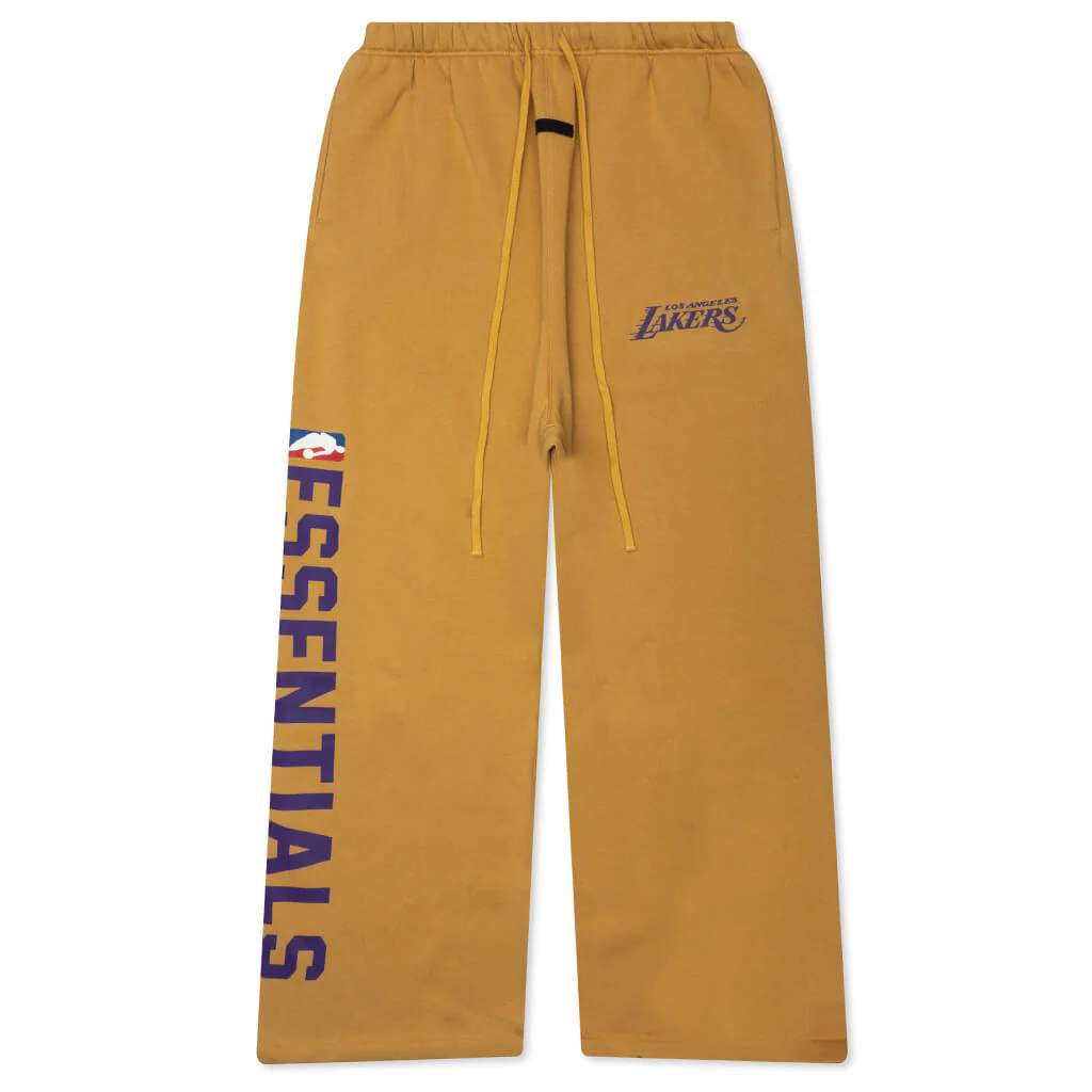 Fear of God Essentials x NBA Lakers Lounge Sweatpant - Canyon