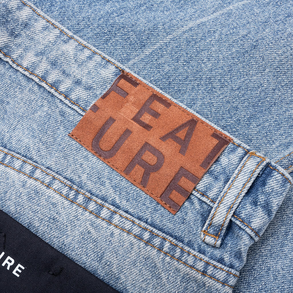 Jacob Tapered Denim - Vintage Med Blue - Image 5