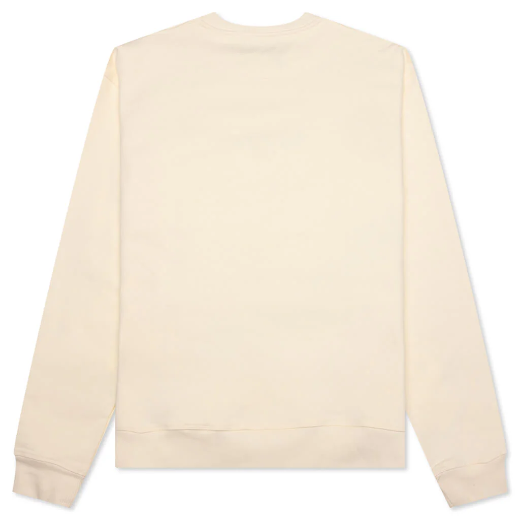 Academy Crewneck - Cannoli Cream/Gold Flame - Image 2