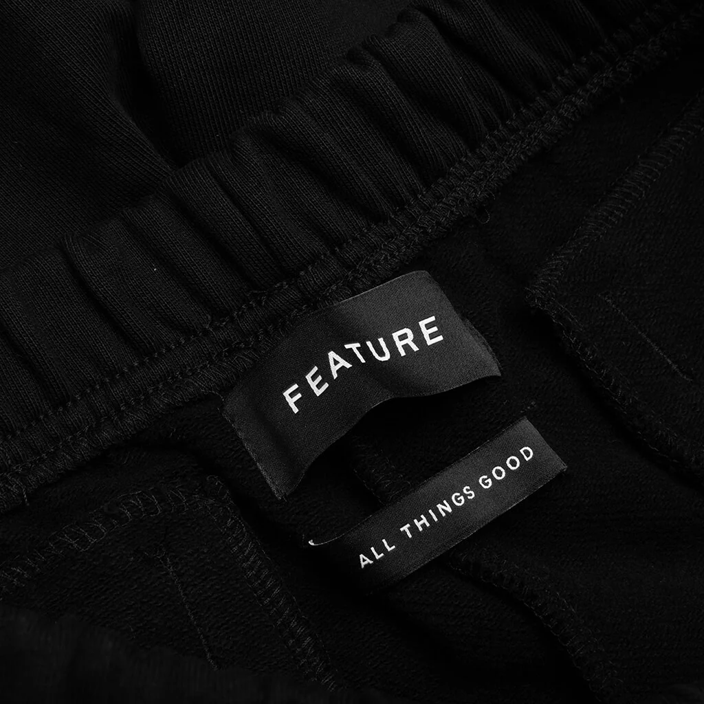 Academy Short - Black/White - Image 7