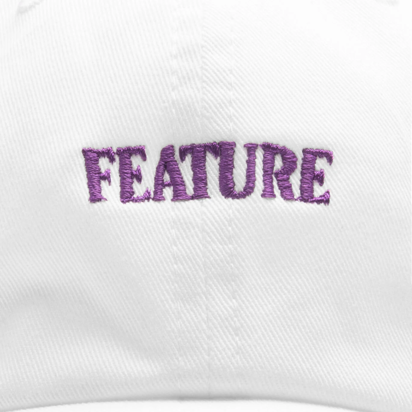 Arch Dad Hat - White/Prism Violet - Image 2