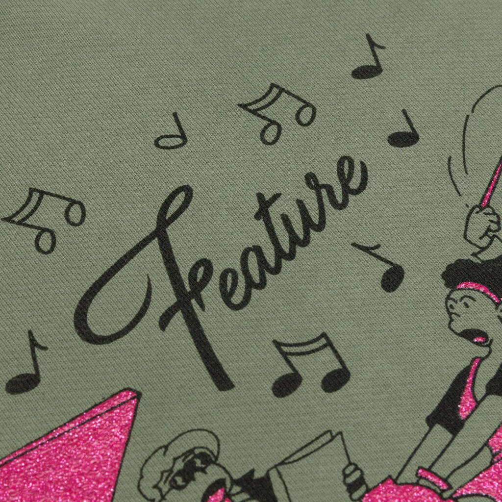 Choir Hoodie - Oil Green - Image 3