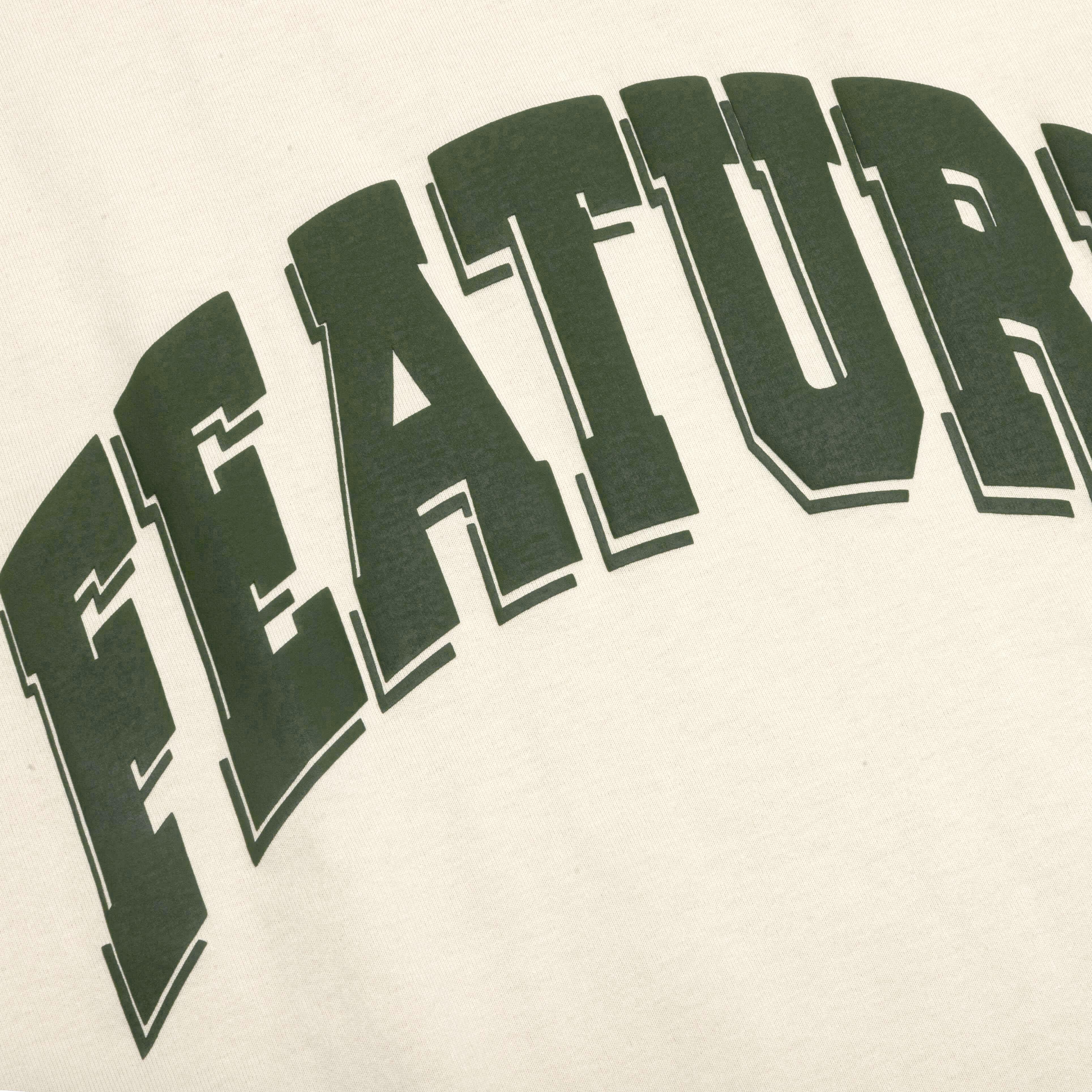 Collegiate Arch Tee - Oatmeal - Image 4