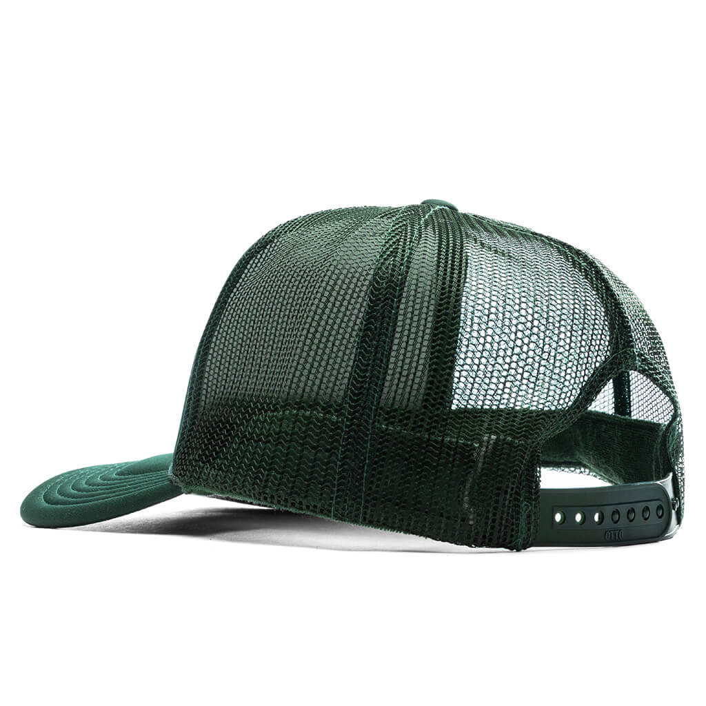 Draft Trucker Hat - Dark Green - Image 4