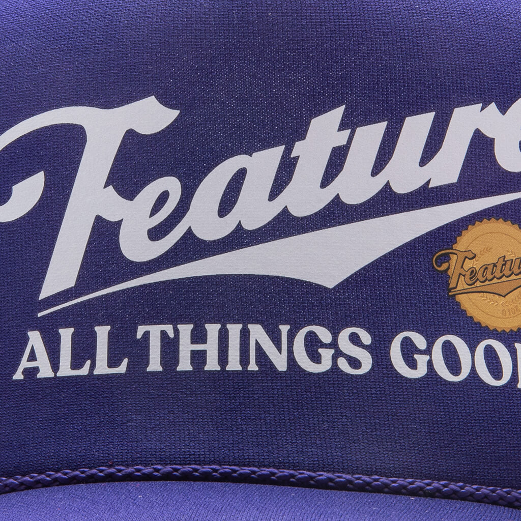 Draft Trucker Hat - Purple - Image 2