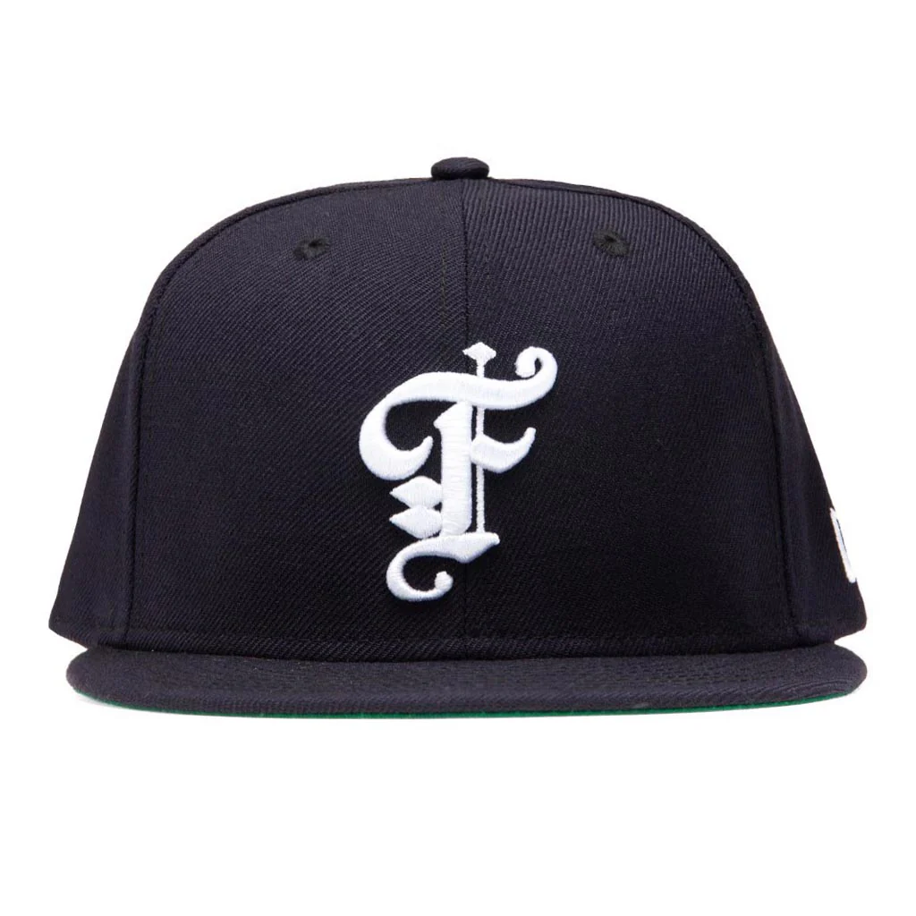 Feature x New Era Old English Fitted Hat - Navy