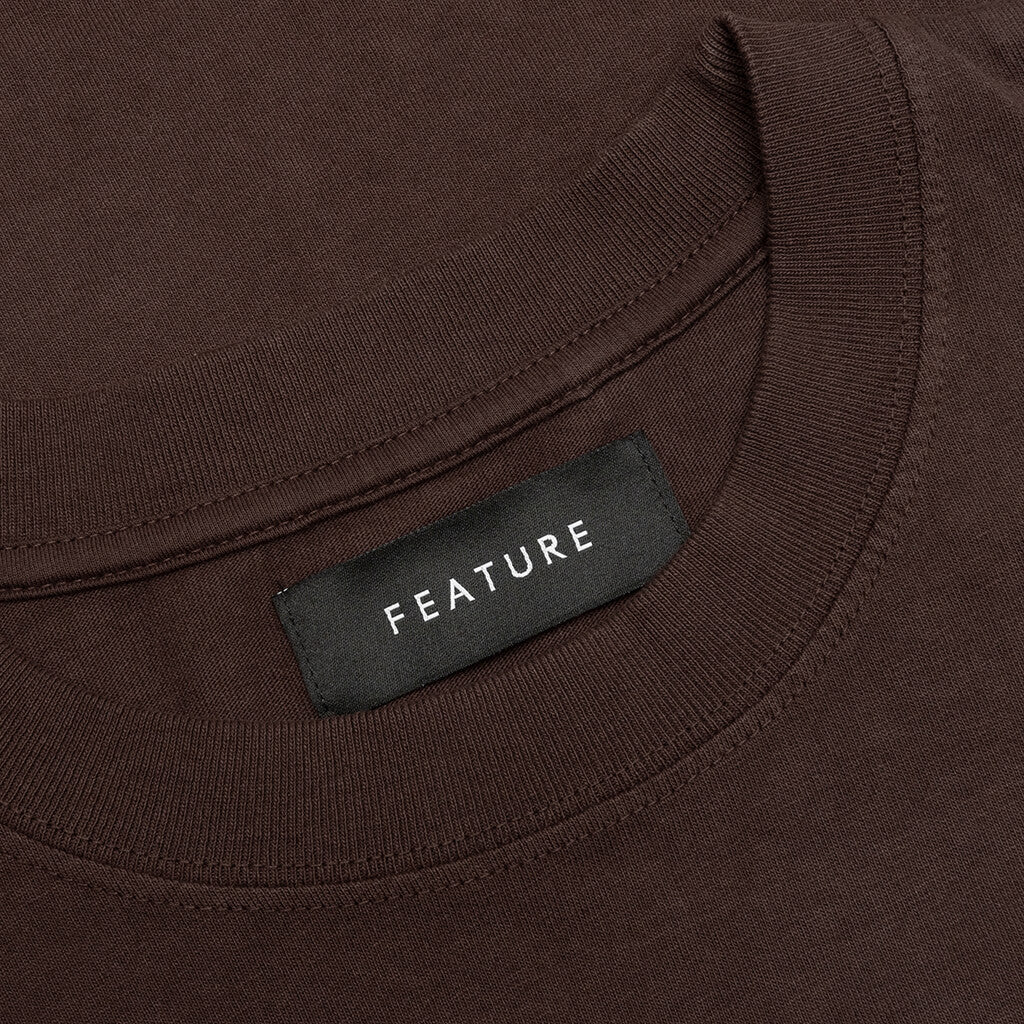 Fire a Fiat Tee S/S Tee - Bitter Chocolate - Image 6