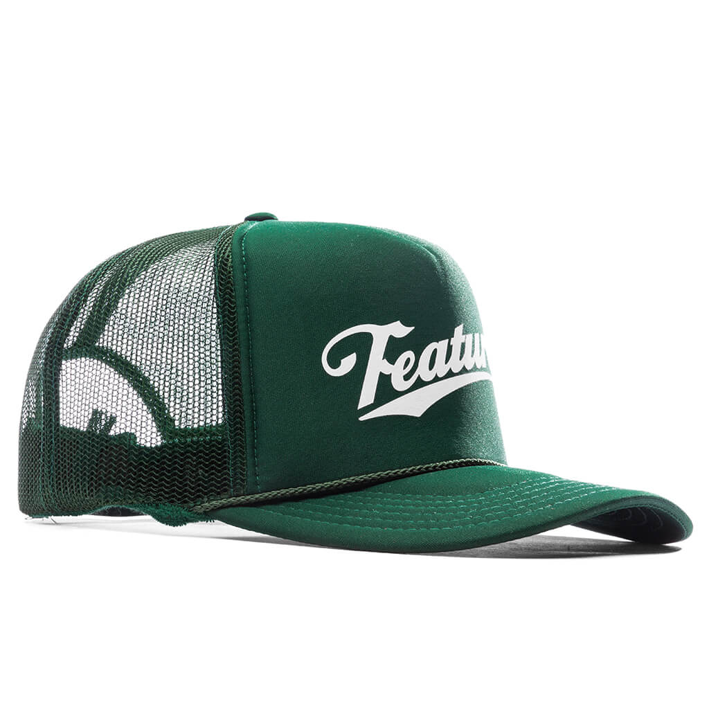 Frew Trucker Hat - Dark Green - Image 3