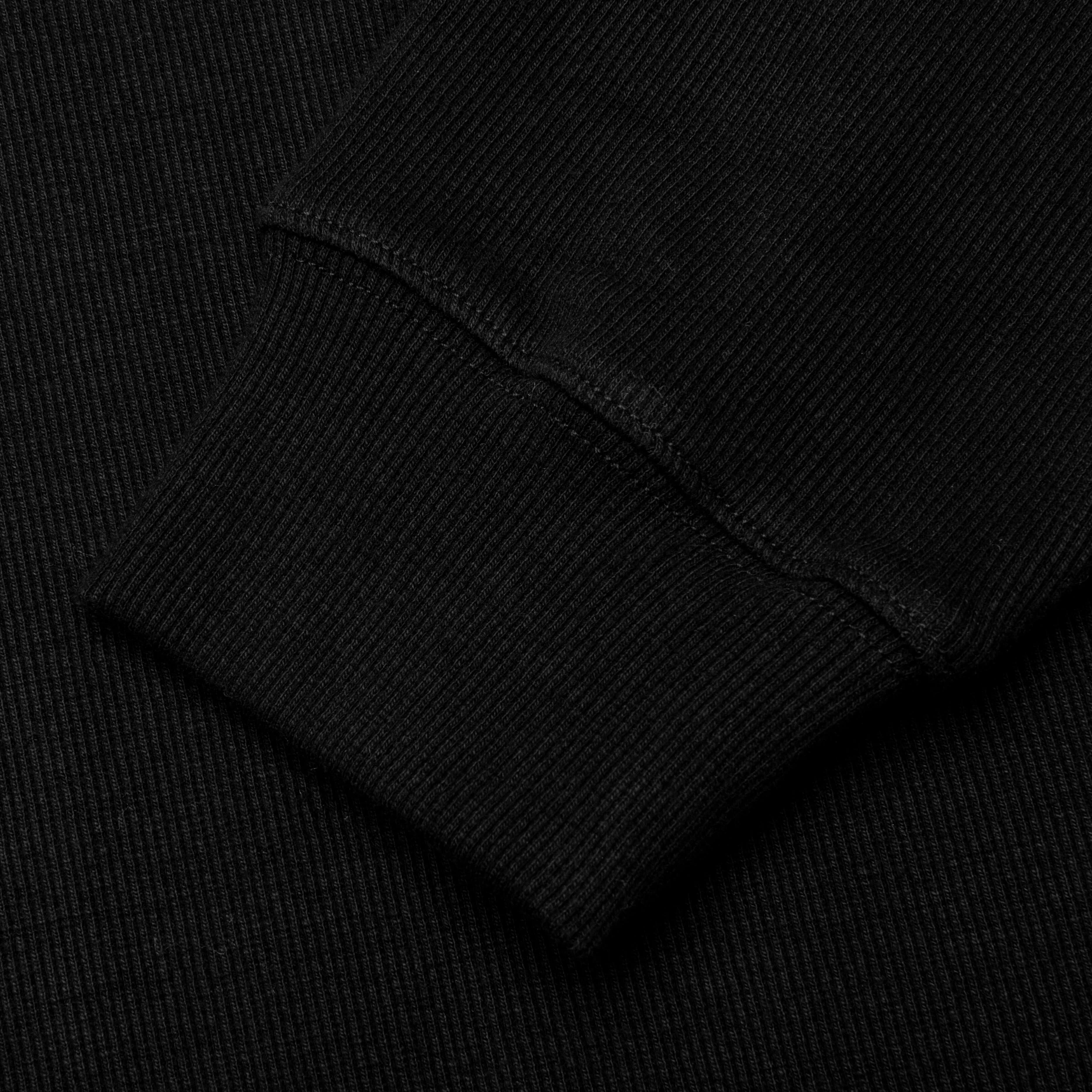 Gillespie L/S Thermal Tee - Black - Image 5