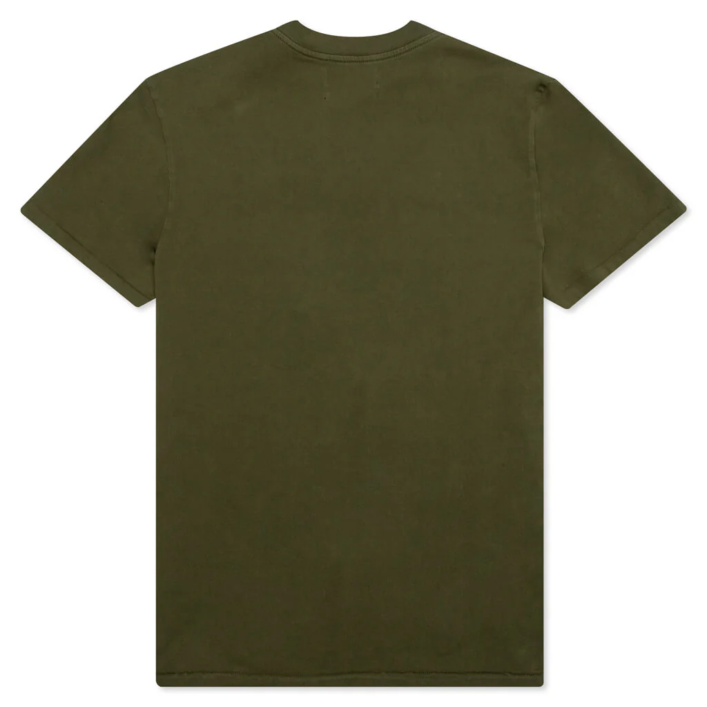 Haring Tee - Olive - Image 2
