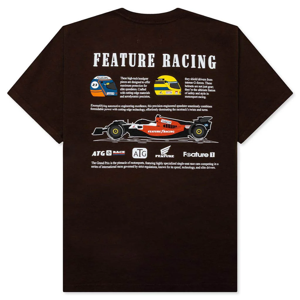 Heritage Tee - Bitter Chocolate - Image 2