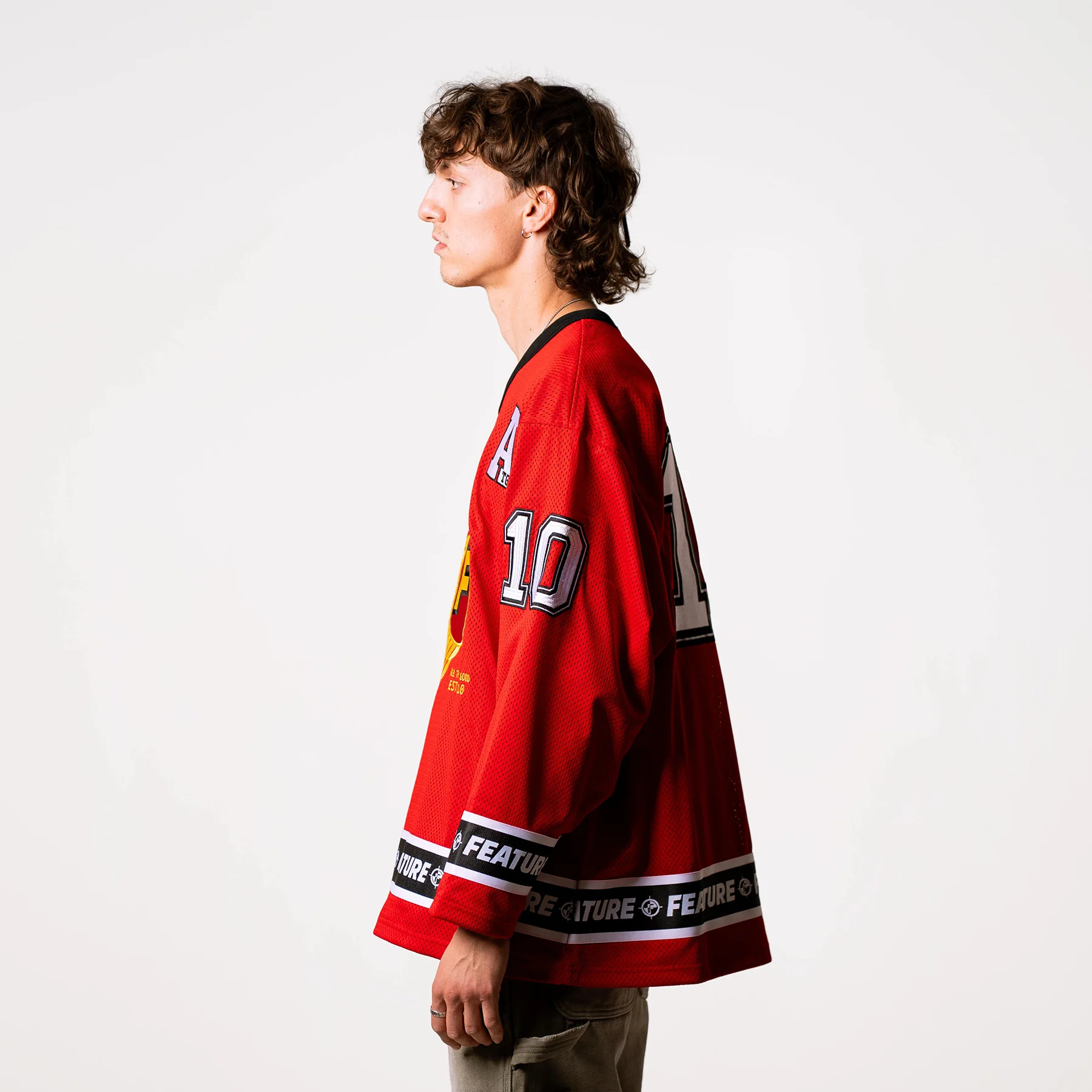 Howe Sweater Jersey - Red - Image 9